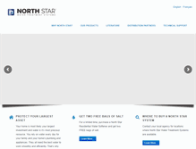 Tablet Screenshot of northstarwater.com